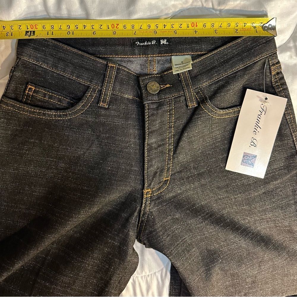 Frankie B Black Jeans Size 2, Inseam: 34 inches Bootcut - Picture 13 of 13